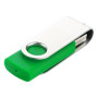 USB флеш накопичувач eXceleram 16GB P1 Series Silver/Green USB 2.0 (EXP1U2SIGR16)