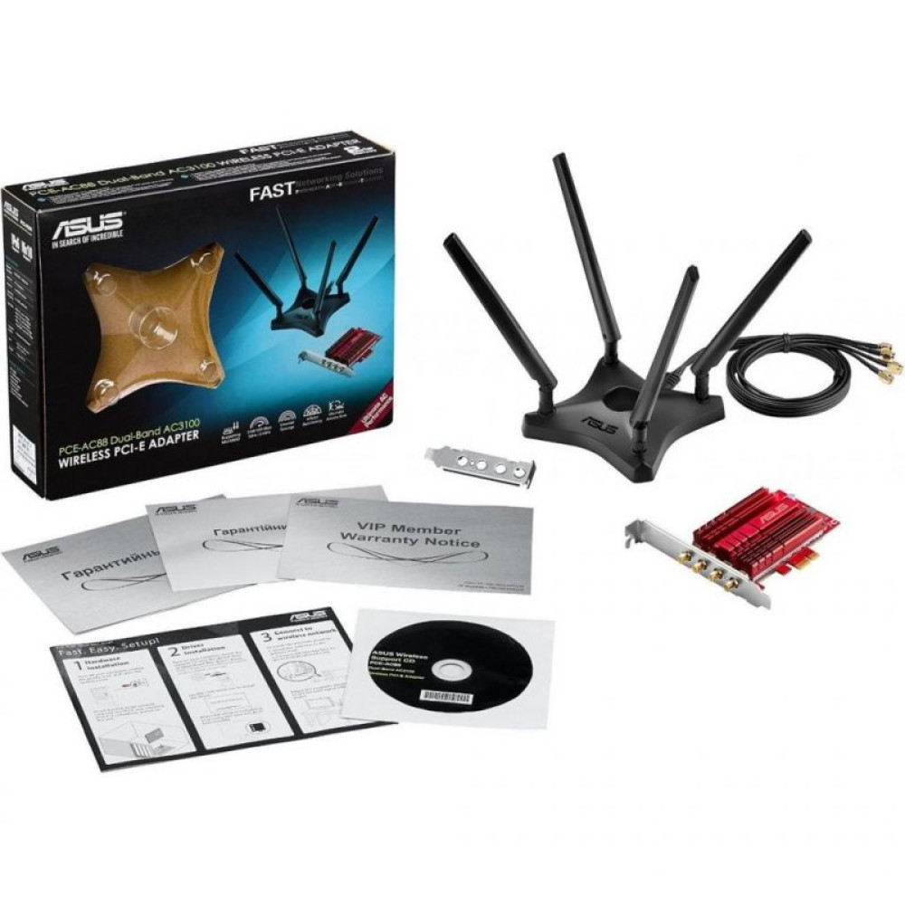 Сетевая карта Wi-Fi ASUS PCE-AC88