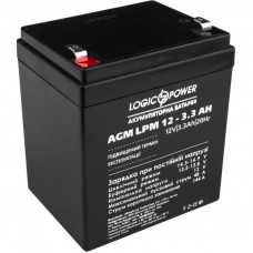 Батарея к ИБП LogicPower LPM 12В 3.3 Ач (6549)