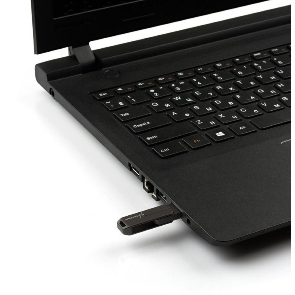 USB флеш накопитель eXceleram 64GB U3 Series Dark USB 3.1 Gen 1 (EXP2U3U3D64)
