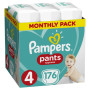Подгузник Pampers трусики Pants Maxi Размер 4 (9-15 кг), 176 шт (8001090807922)