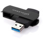 USB флеш накопитель eXceleram 128GB P2 Series Black/Black USB 3.1 Gen 1 (EXP2U3BB128)