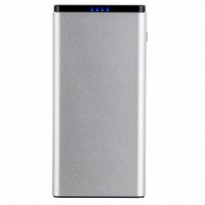 Батарея универсальная 2E 10000мА/ч, DC 5V, USB-2.1A, MicroUSB, Light. Inp, Allum (2E-PB1010A-SILVER)