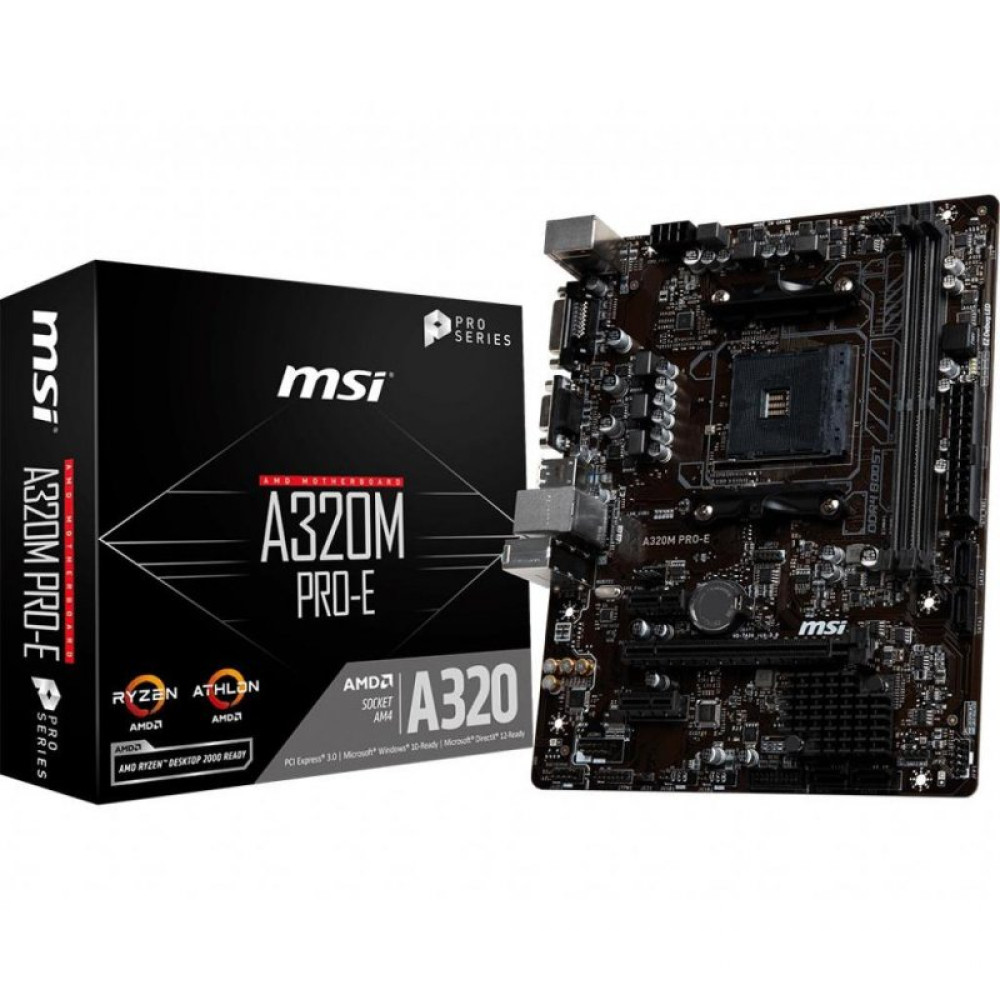 Материнська плата MSI A320M PRO-E