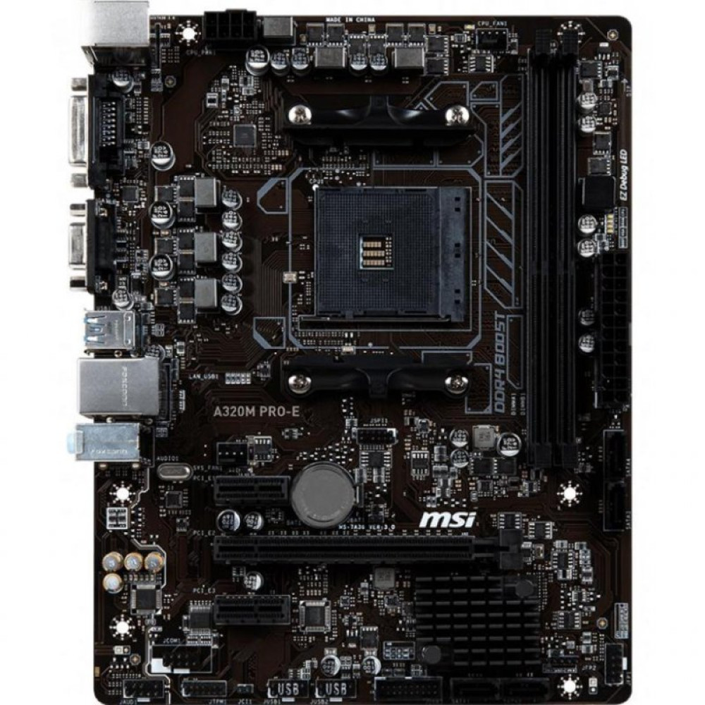 Материнська плата MSI A320M PRO-E