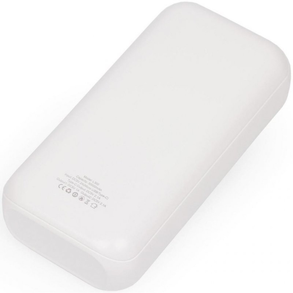 Батарея універсальна Nomi L300 30000 mAh White (430683)