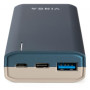 Батарея универсальная Vinga 10000 mAh soft touch blue (BTPB3810QCROBL)