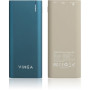 Батарея универсальная Vinga 10000 mAh soft touch blue (BTPB3810QCROBL)