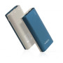 Батарея универсальная Vinga 10000 mAh soft touch blue (BTPB3810QCROBL)