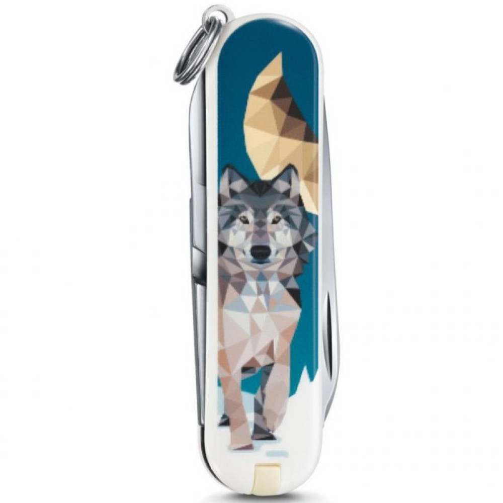 Мультитул Victorinox Сlassic "The Wolf is coming home" (0.6223.L1704)