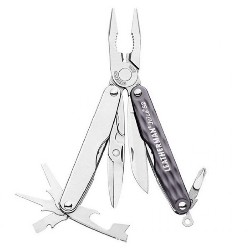 Мультитул LEATHERMAN Juice S2- GRANITE GRAY, картонная коробка (831943)