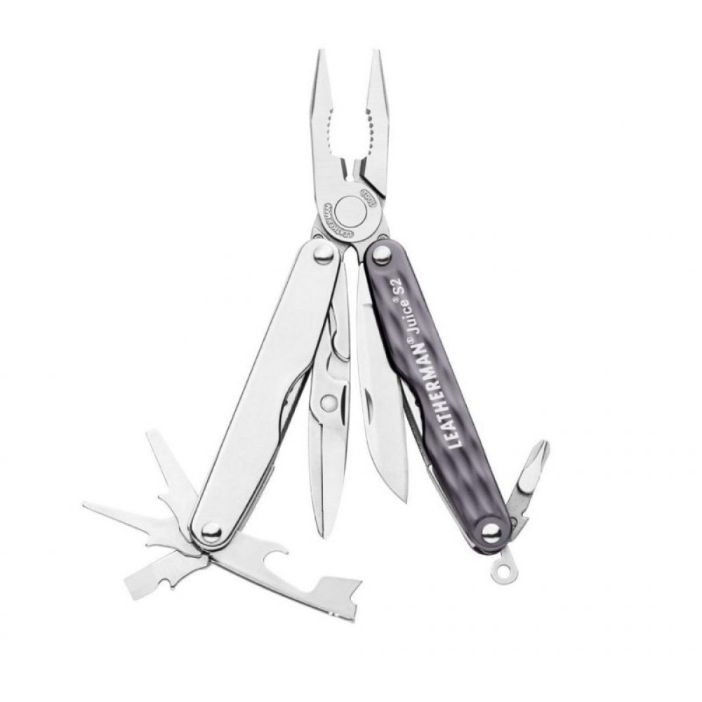 Мультитул LEATHERMAN Juice S2-GRANITE GRAY, подарункова коробка (831989)