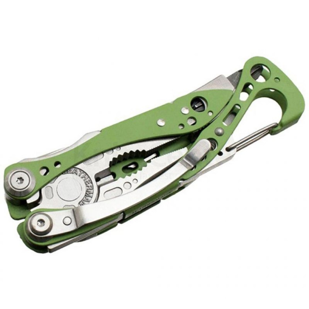 Мультитул LEATHERMAN Skeletool - MOSS GREEN, картонная коробка (832208)