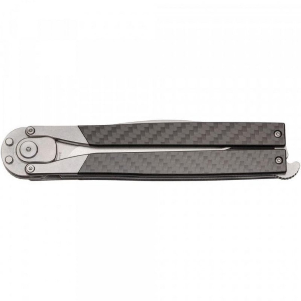 Ніж Artisan Kinetic Balisong, D2, CF (1823PL-CF)