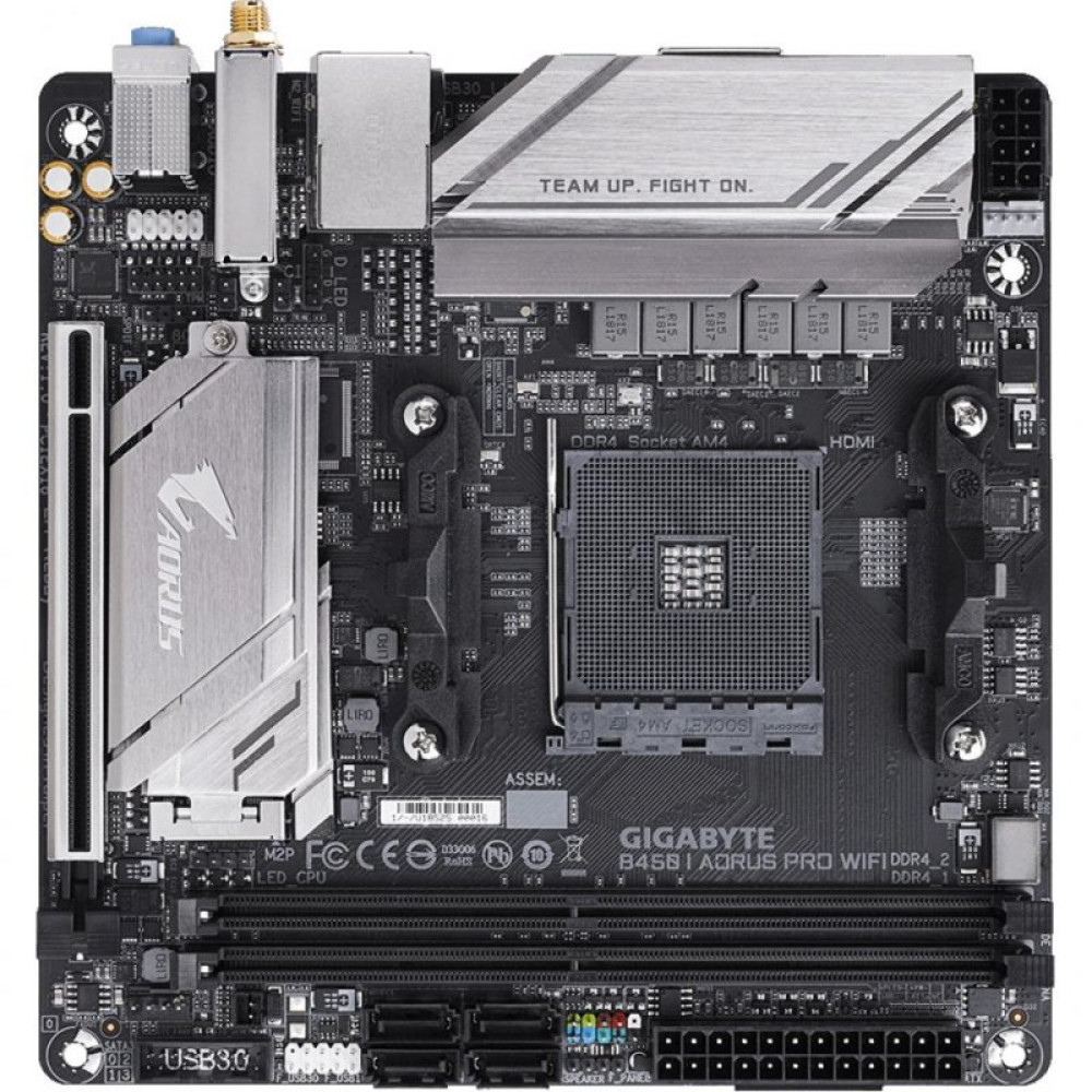 Материнская плата GIGABYTE B450 I AORUS PRO WIFI