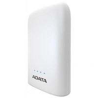 Батарея универсальная ADATA P10050V White (10050mAh, 2*5V*2,4A max, cable Micro-USB) (AP10050V-DUSB-CWH)