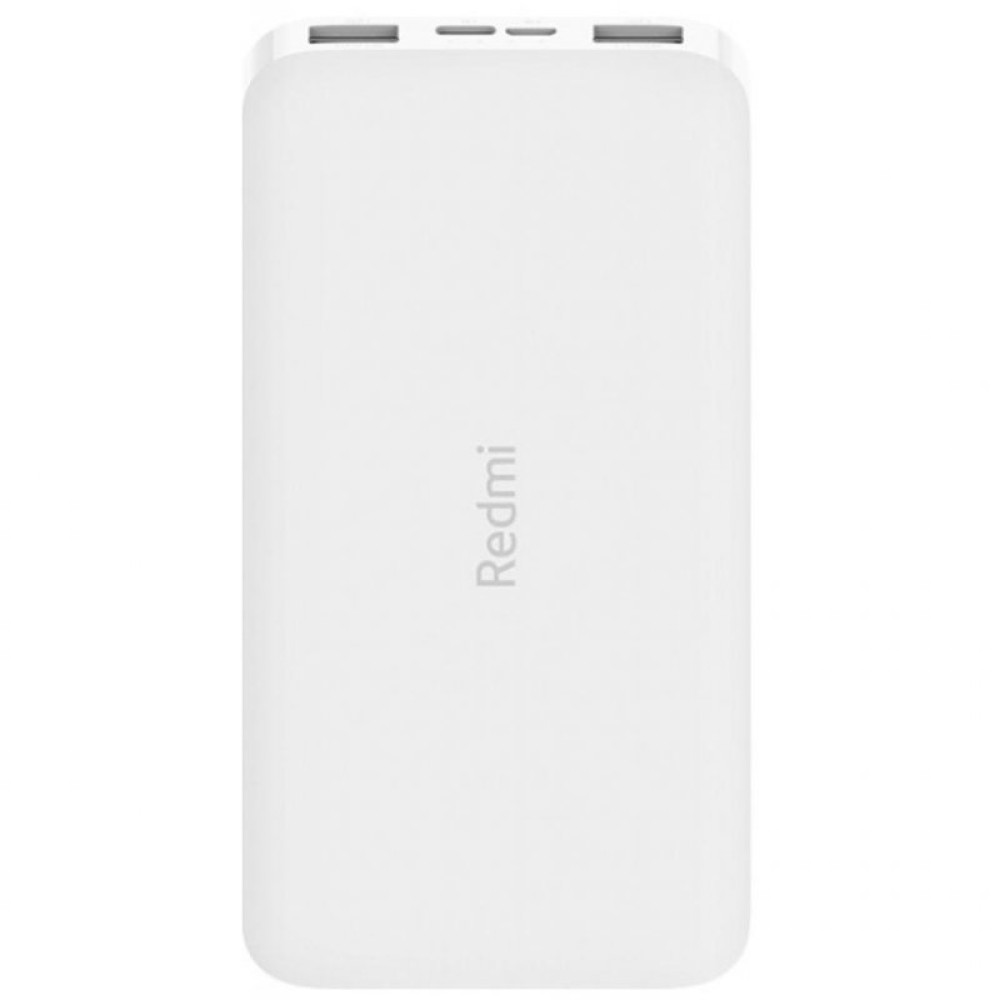 Батарея універсальна Xiaomi Redmi 10000mAh (in 2.1A Micro-USB,Type-C/ out 2*2.4A) White (VXN4286)