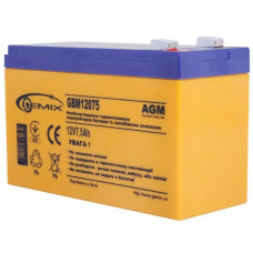Батарея до ДБЖ Gemix GBM 12В 7.5 Ач (GBM12075)