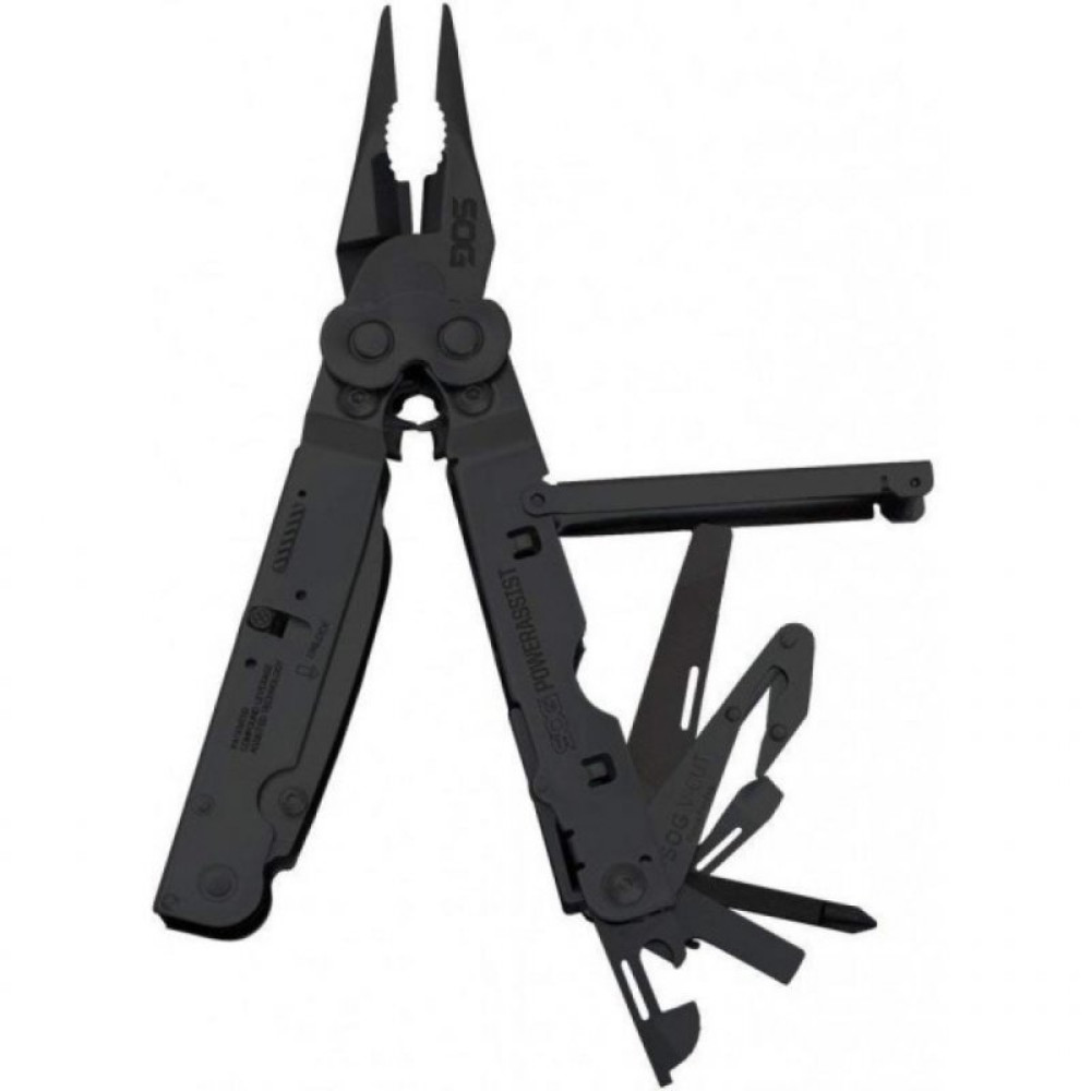Мультитул SOG PowerAssis Black (B66N-CP)
