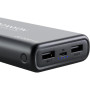Батарея универсальная CANYON 20000mAh, Input 5V/2.1A, Output 5V/2.1A(Max), Black (CNS-CPBP20B)