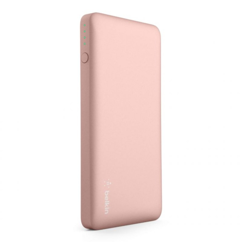 Батарея универсальная Belkin 5000mAh, Pocket Power 5V 2.4A, rose gold (F7U019BTC00)