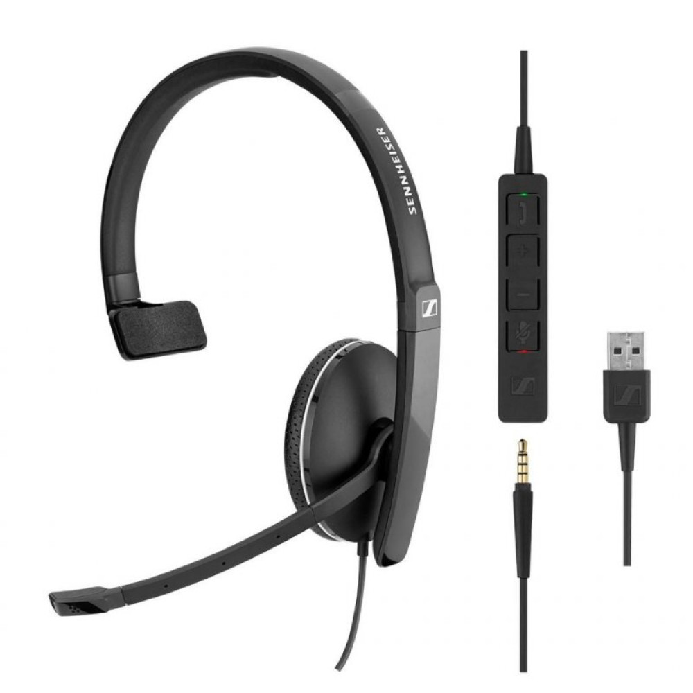 Наушники Sennheiser SC 135 USB / 3.5mm Mono (508316)