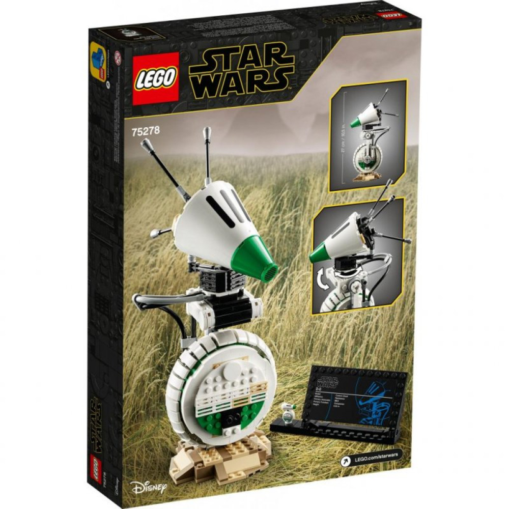 Конструктор LEGO Star Wars Дроид D-O 519 деталей (75278)