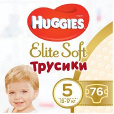 Подгузник Huggies Elite Soft Pants XL размер 5 (12-17 кг) Box 76 шт (5029053547114)