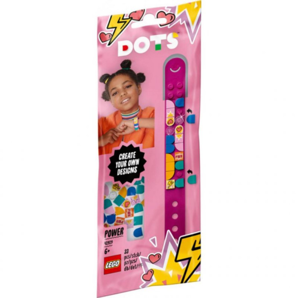 Конструктор LEGO DOTs Молния 33 детали (41919)