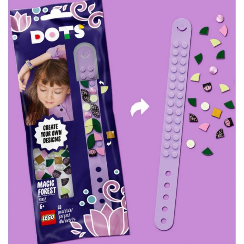 Конструктор LEGO DOTs Волшебный лес 33 детали (41917)