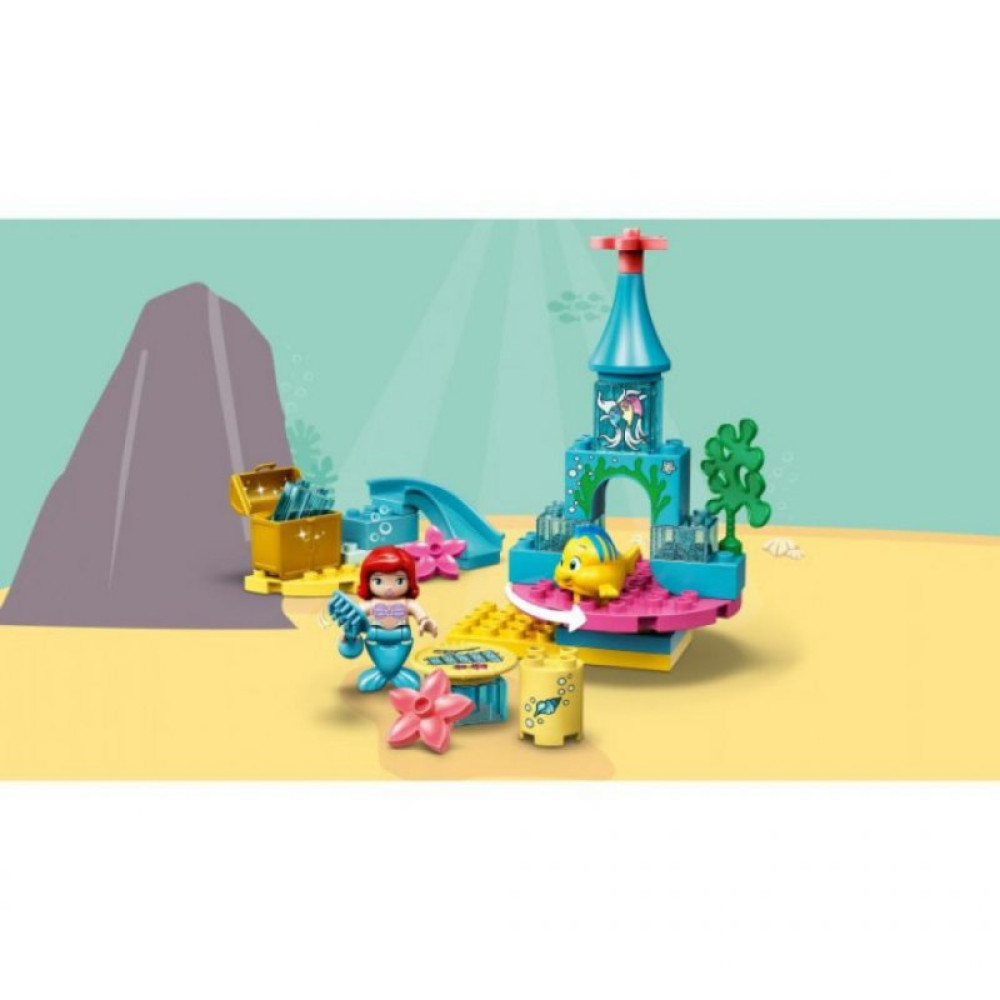 Конструктор LEGO Duplo Disney Подводный замок Ариэль 35 деталей (10922)