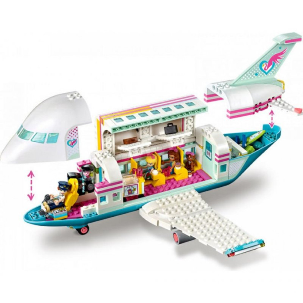 Конструктор LEGO Friends Самолёт в Хартлейк Сити 574 детали (41429)