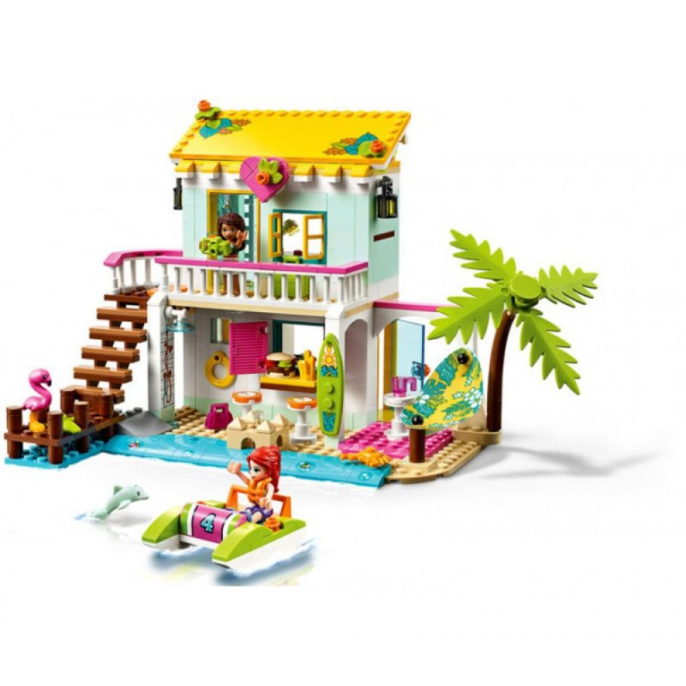 Конструктор LEGO Friends Пляжный домик 444 детали (41428) Конструктор LEGO Friends Пляжный домик 444 детали (41428)