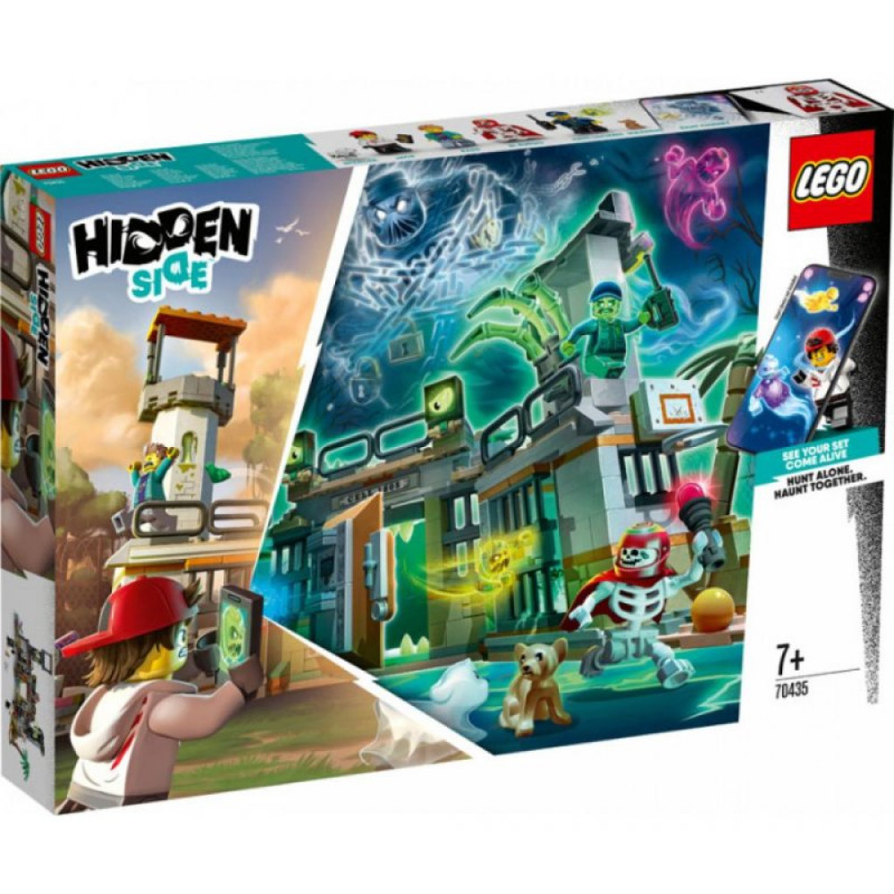 Конструктор LEGO Hidden Side BB 2019 Заброшенная тюрьма Ньюберри 400 деталей (70435)