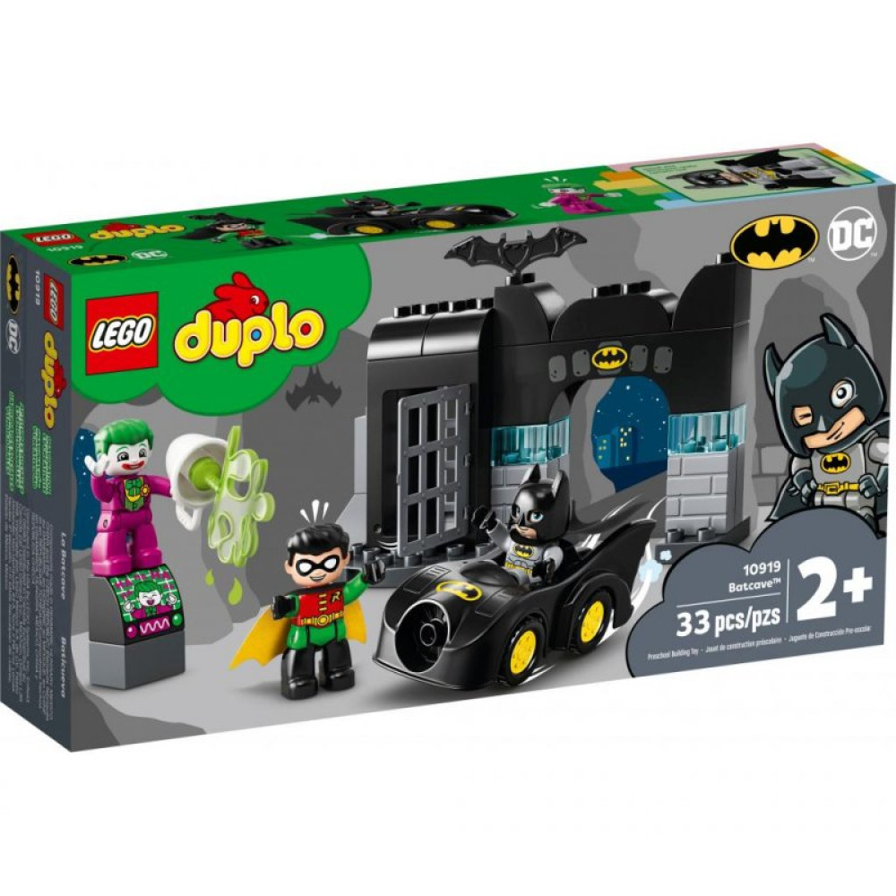 Конструктор LEGO DUPLO Super Heroes Пещера Бэтмена 33 детали (10919) Конструктор LEGO DUPLO Super Heroes Пещера Бэтмена 33 детали (10919)