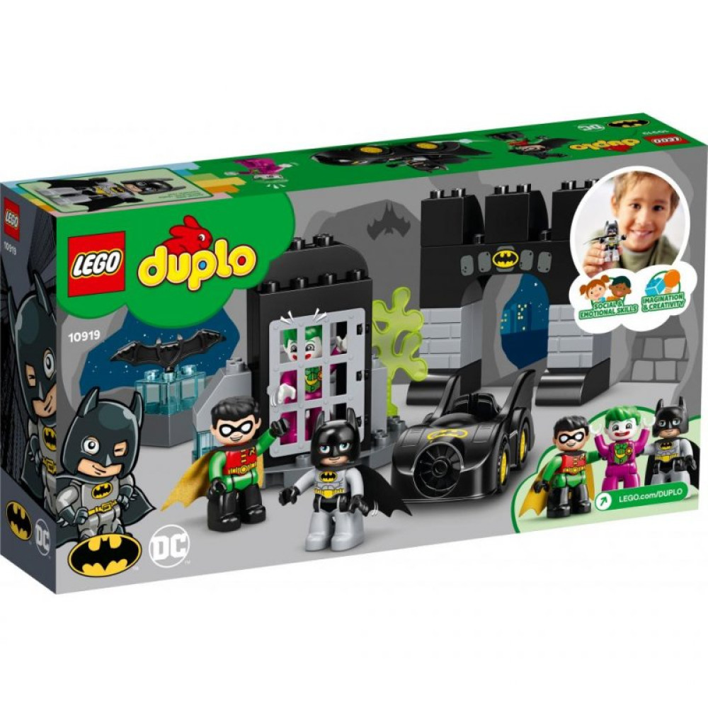 Конструктор LEGO DUPLO Super Heroes Пещера Бэтмена 33 детали (10919) Конструктор LEGO DUPLO Super Heroes Пещера Бэтмена 33 детали (10919)