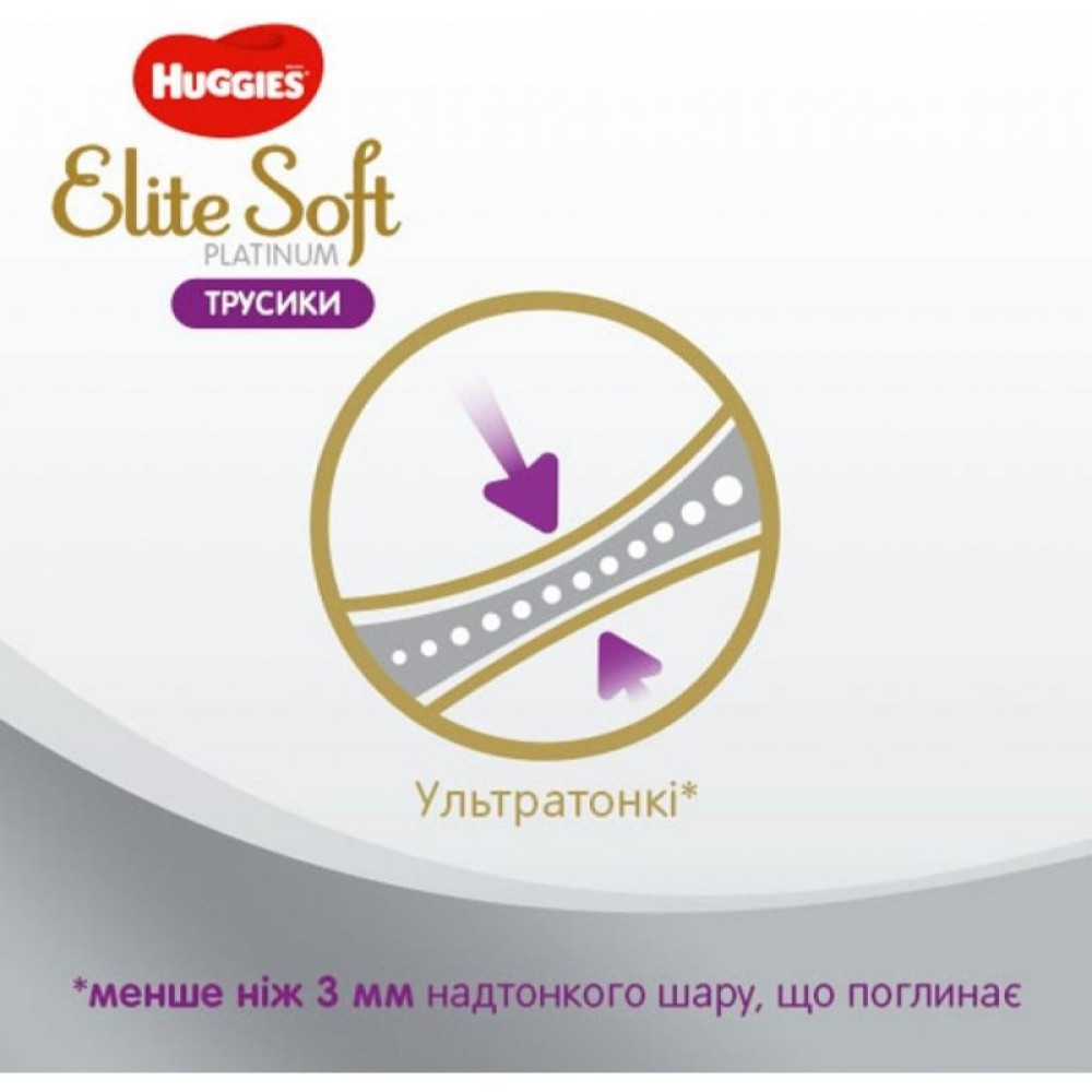 Підгузник Huggies Elite Soft Platinum Mega 4 9-14 кг 36 шт (5029053548197)