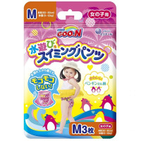 Подгузник GOO.N Трусики для плавания для девочек 6-12 кг M 3 шт (853465)
