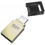 USB флеш накопичувач Silicon Power 16Gb Mobile X10 , OTG, Champague (SP016GBUF2X10V1C)