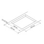 Варочная поверхность PYRAMIDA PFG 647 WHITE LUXE