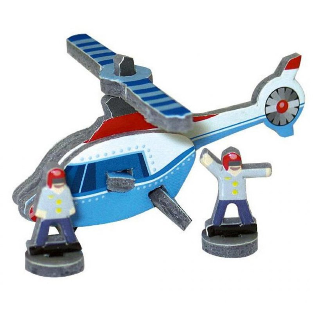 Конструктор Умная бумага Вертолет серии Конструктор на ладони (8) Конструктор Умная бумага Вертолет серии Конструктор на ладони (8)