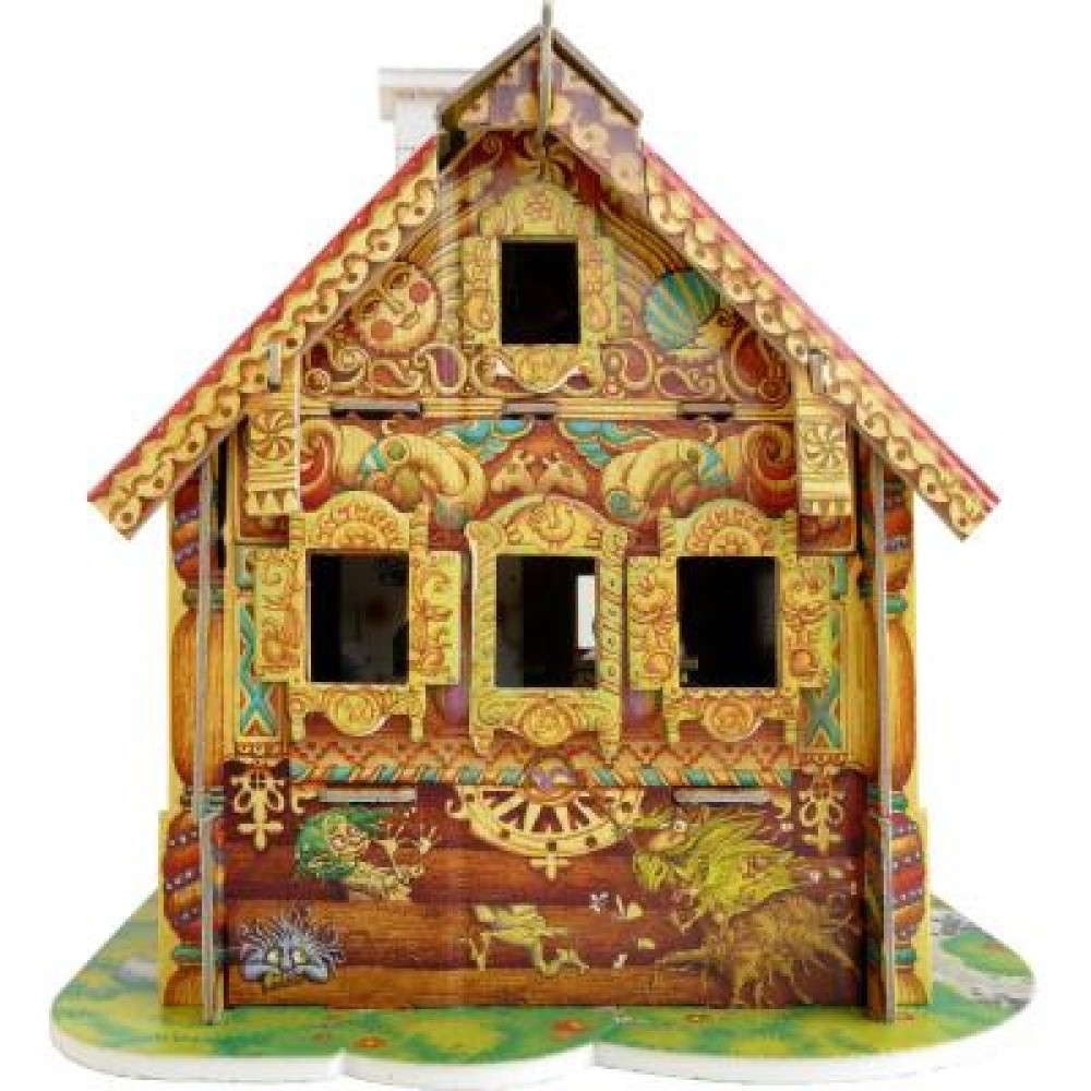 Сборная модель Умная бумага Изба красная с героями (206-02) Сборная модель Умная бумага Изба красная с героями (206-02)