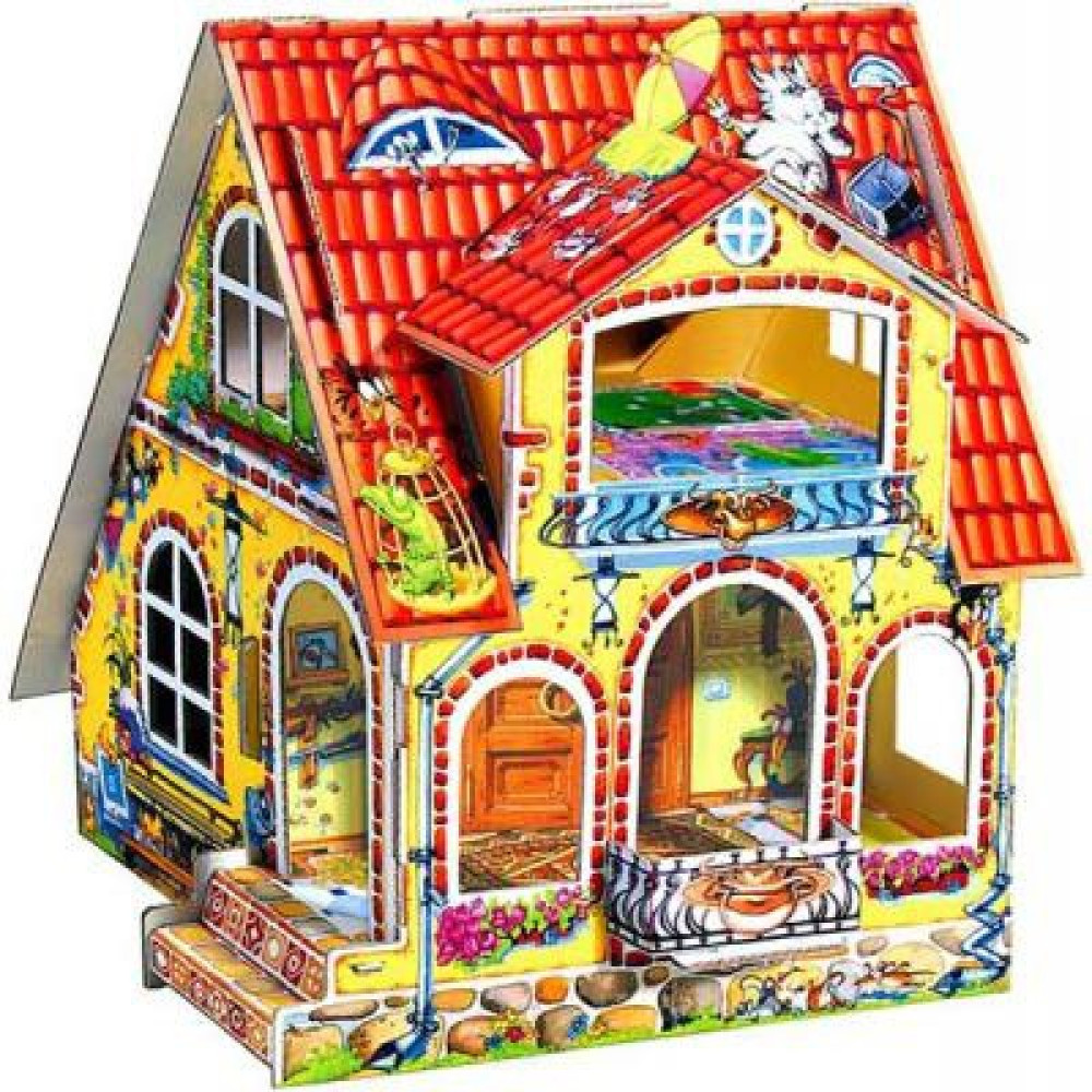 Сборная модель Умная бумага Фазенда с героями (28) Сборная модель Умная бумага Фазенда с героями (28)