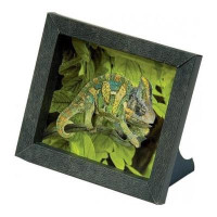 Сборная модель Умная бумага Рамка Хамелеон (242)