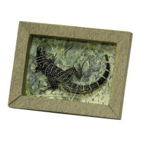Збірна модель Умная бумага Рамка Ящерица (241)