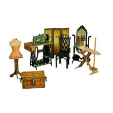 Сборная модель Умная бумага Швейная мастерская (269) Сборная модель Умная бумага Швейная мастерская (269)