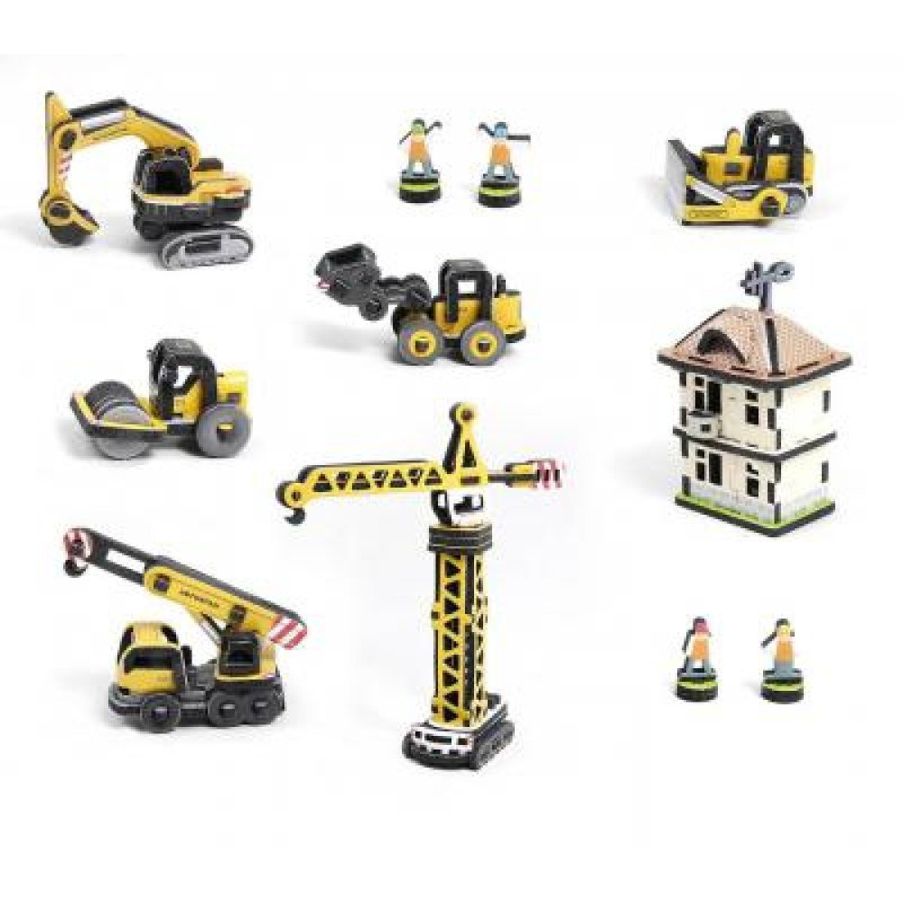 Сборная модель Умная бумага Большая Стройка (191) Сборная модель Умная бумага Большая Стройка (191)