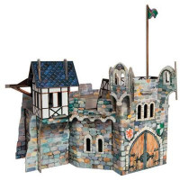 Збірна модель Умная бумага Круглая башня серии Средневековый город (220)