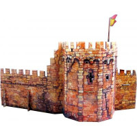 Збірна модель Умная бумага Угловая башня серии Средневековый город (253)