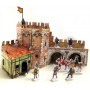 Збірна модель Умная бумага Угловая башня серии Средневековый город (253)